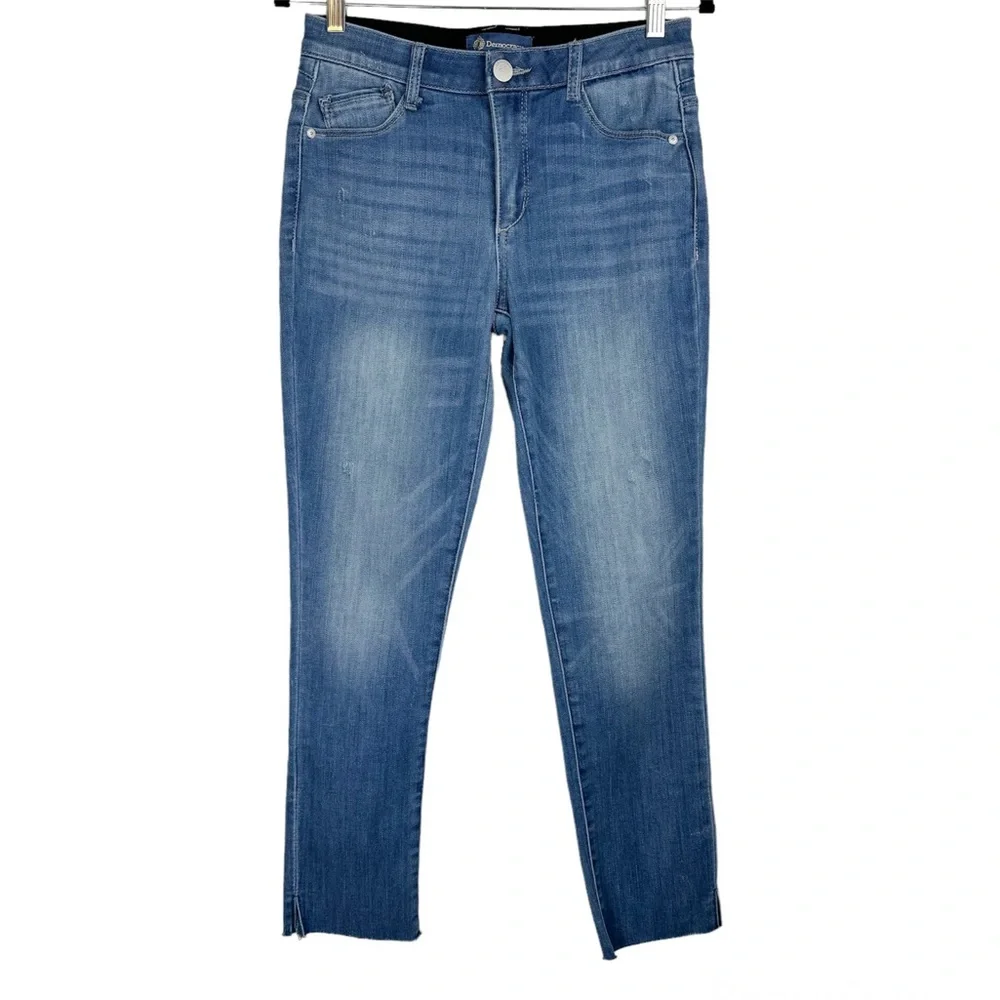 Democracy Ab Technology Vintage High Rise Skinny Straight Leg Jeans Sz 4